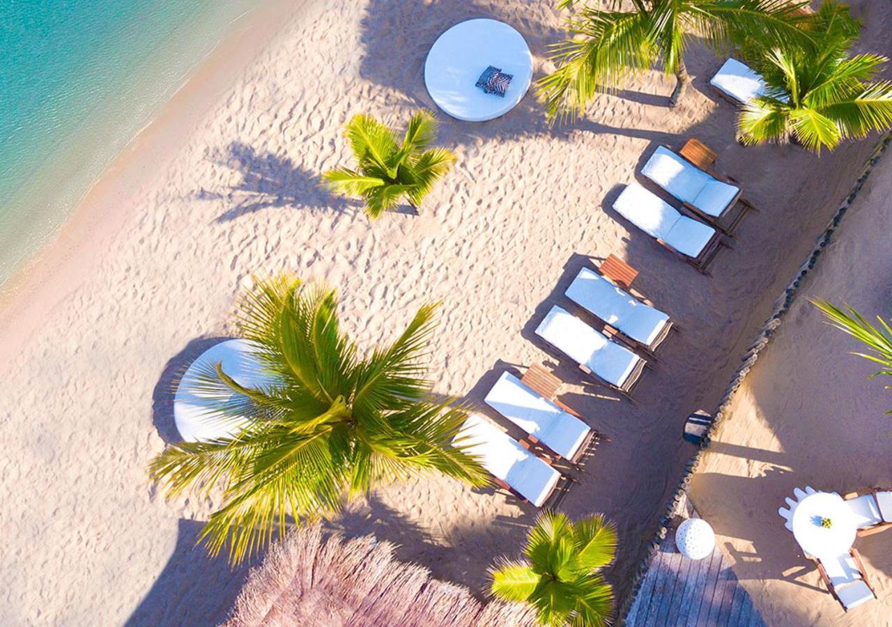 Dpny Beach Hotel & Spa 일랴벨라 외부 사진 Aerial view of the beach at the resort