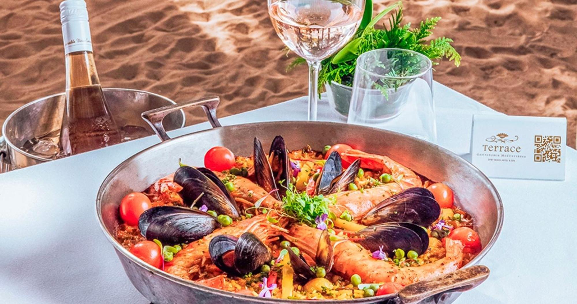 Dpny Beach Hotel & Spa 일랴벨라 외부 사진 Paella